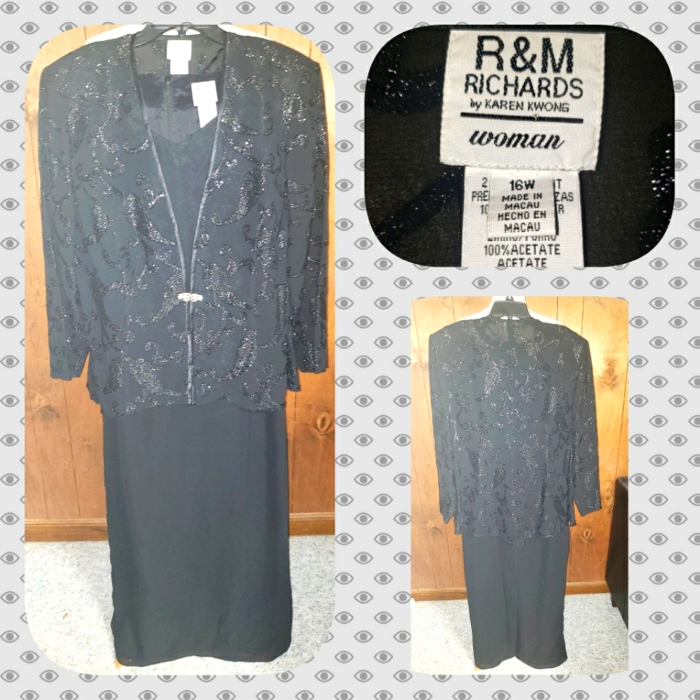 R & M Richards Two Piece Dress Suit
